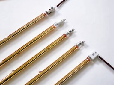 full or half coated reflecter halogen heat lamp tube