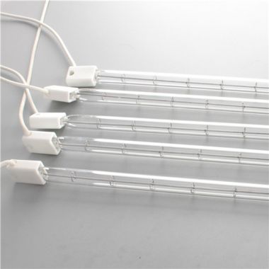 China supplier white reflecter coated infrared heat lamp