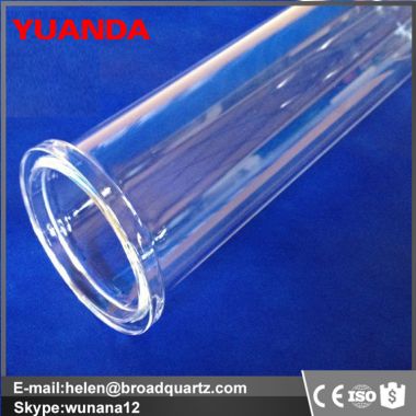 Hot work and cold work application fused quartz air cylinder