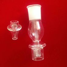 High temperature resistant high purity smoking glass pipe
