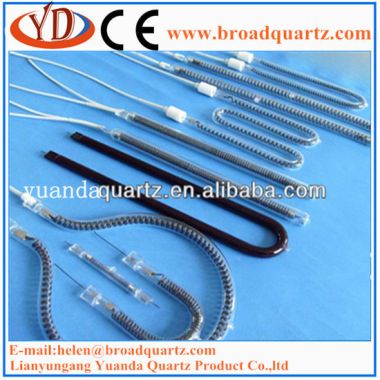 Medium wave far infrared carbon fiber heat lamp