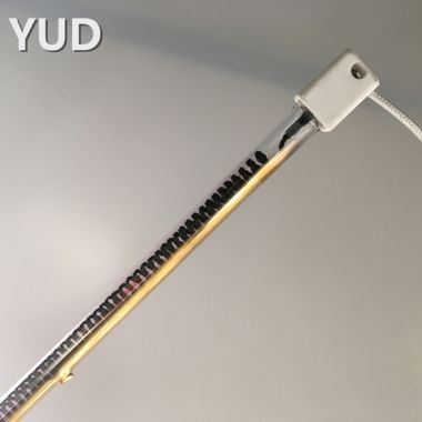 Carbon Fiber Twin Tube Infrared Emitter with White Reflector